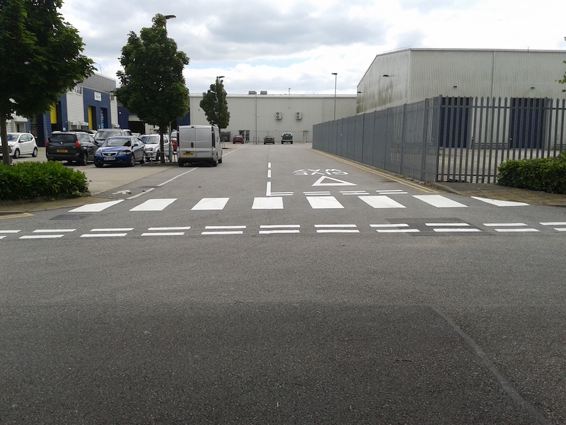 Road Marking crossing